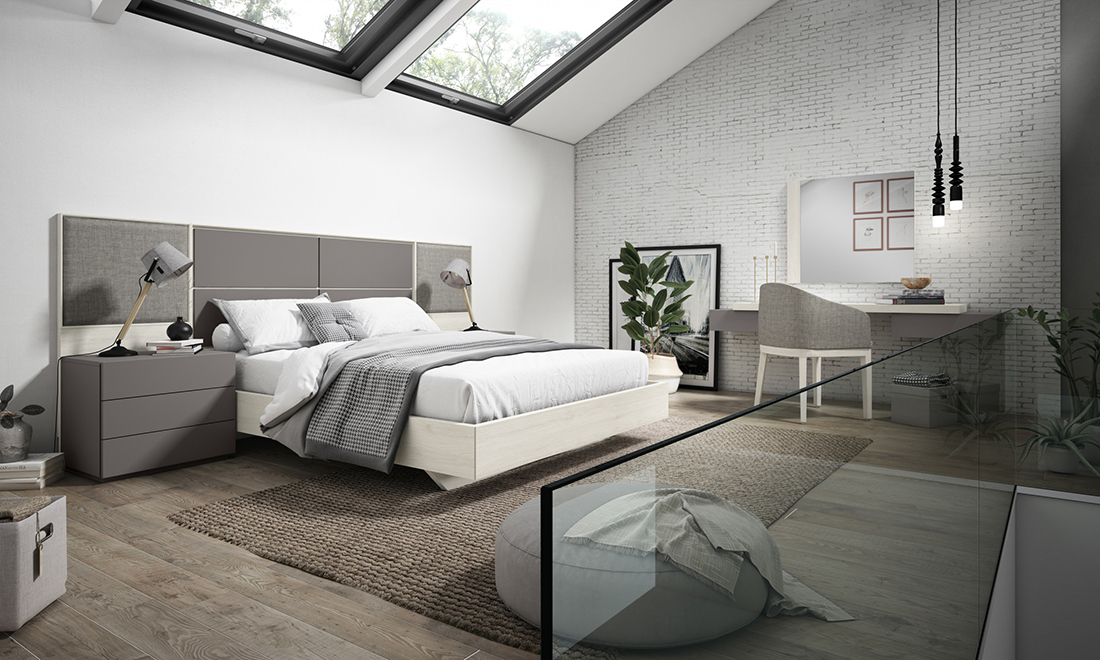 Espacios muy personales que impregnan de carácter el dormitorio.